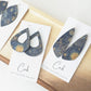 Starry Night Cork Earrings - Wing